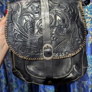 Patricia Nash Leather Crossbody Purse